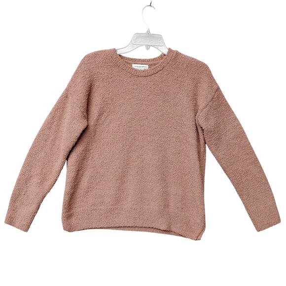 Cupcakes and Cashmere Teddy Jogger Set Size Medium Dusty Rose Long Sleeve - Picture 2 of 9